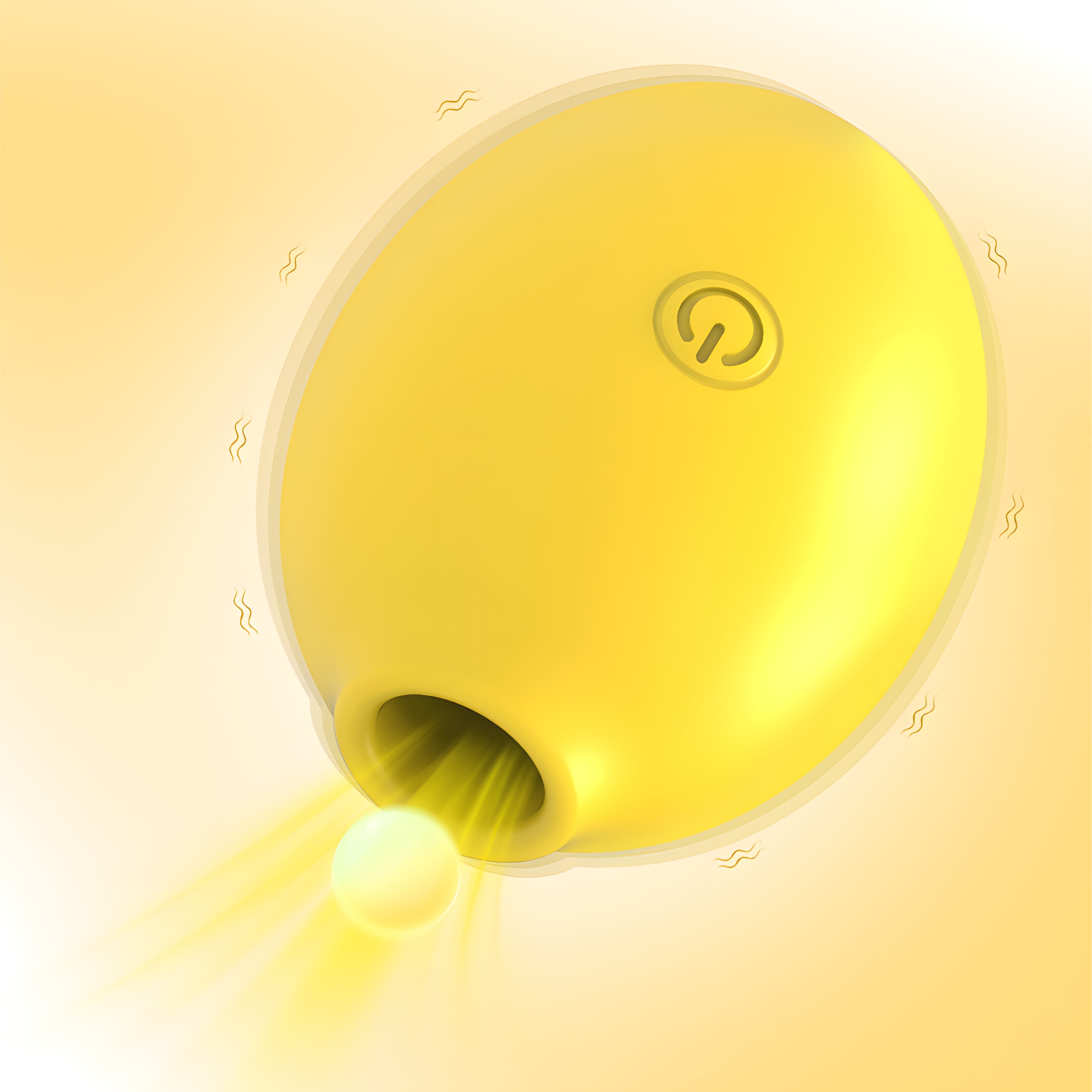 Lemon Clitoral Sucking Vibrator, Adult Sex Toy - Anal and Nipple Sucking Stimulator, 10 Suction and Vibrating Modes, for Women and Couples, Magnetic Charging, IPX6 Waterproof (Yellow)