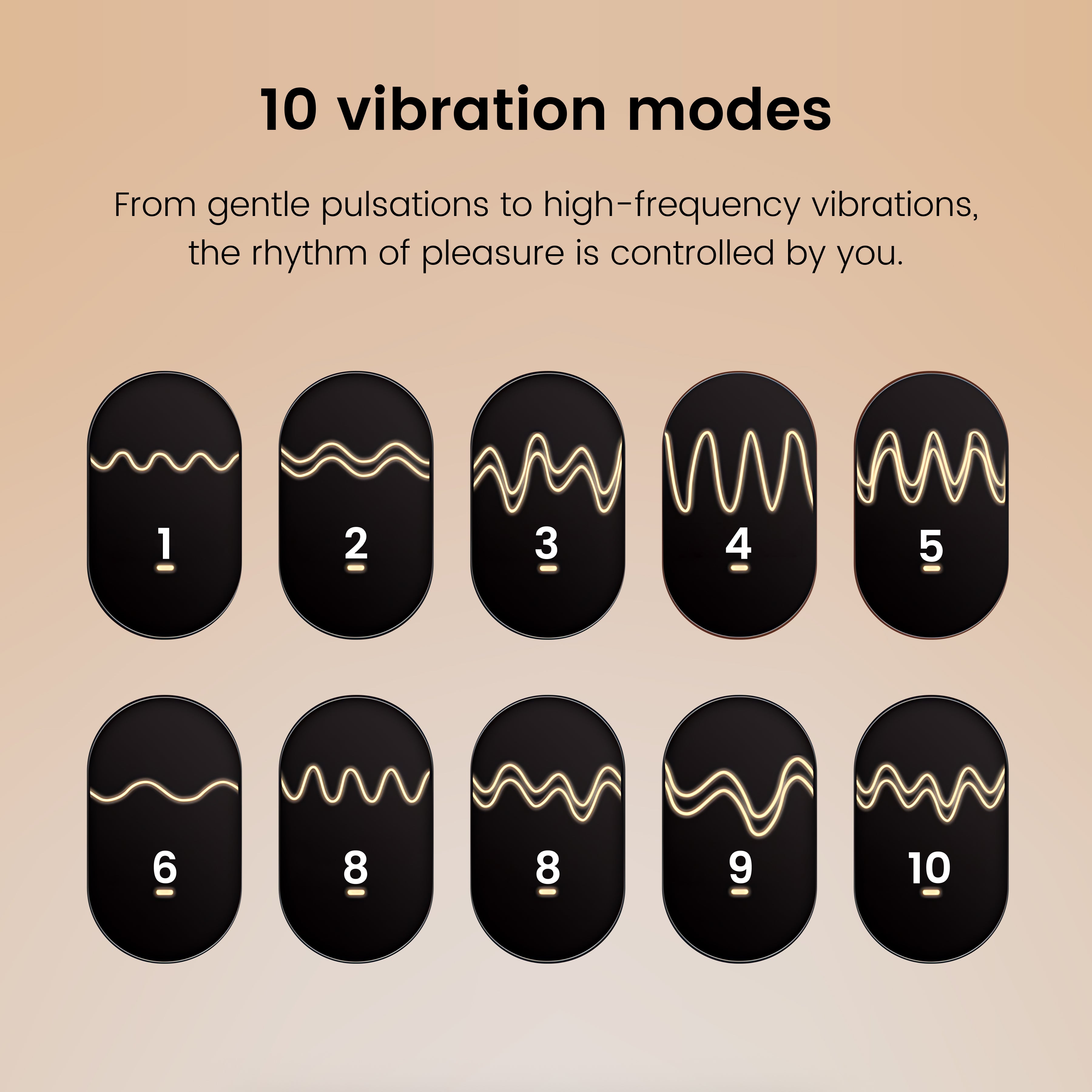 Mini Bullet Vibrator, Female Pleasure Massage Pen Nipple Clitoral Stimulator Wand Mini Dildo G-spot Bullet Vibrator,10 Frequency Powerful, Adult Sex Toys& Games for Women and Couples(Gold)